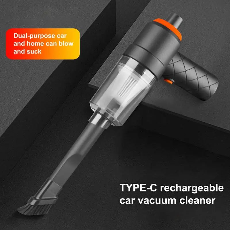 Cordless Car Vacuum Cleaner - Dual Use for Home and Car, Handheld Wireless Mini Vacuum